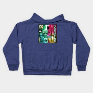 Retro 80's Alien Sci Fi Comic Book Style Kids Hoodie